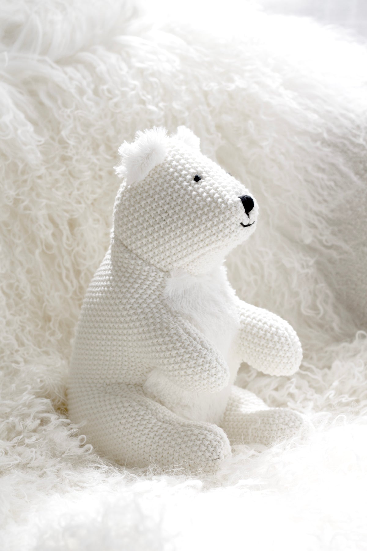 Peter the Polar Bear Soft Toy by Lily & George, 32cm
