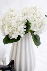 Hydrangea Short Stem 45cm White – Artificial Flower