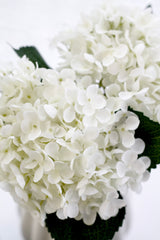 Hydrangea Short Stem 45cm White – Artificial Flower