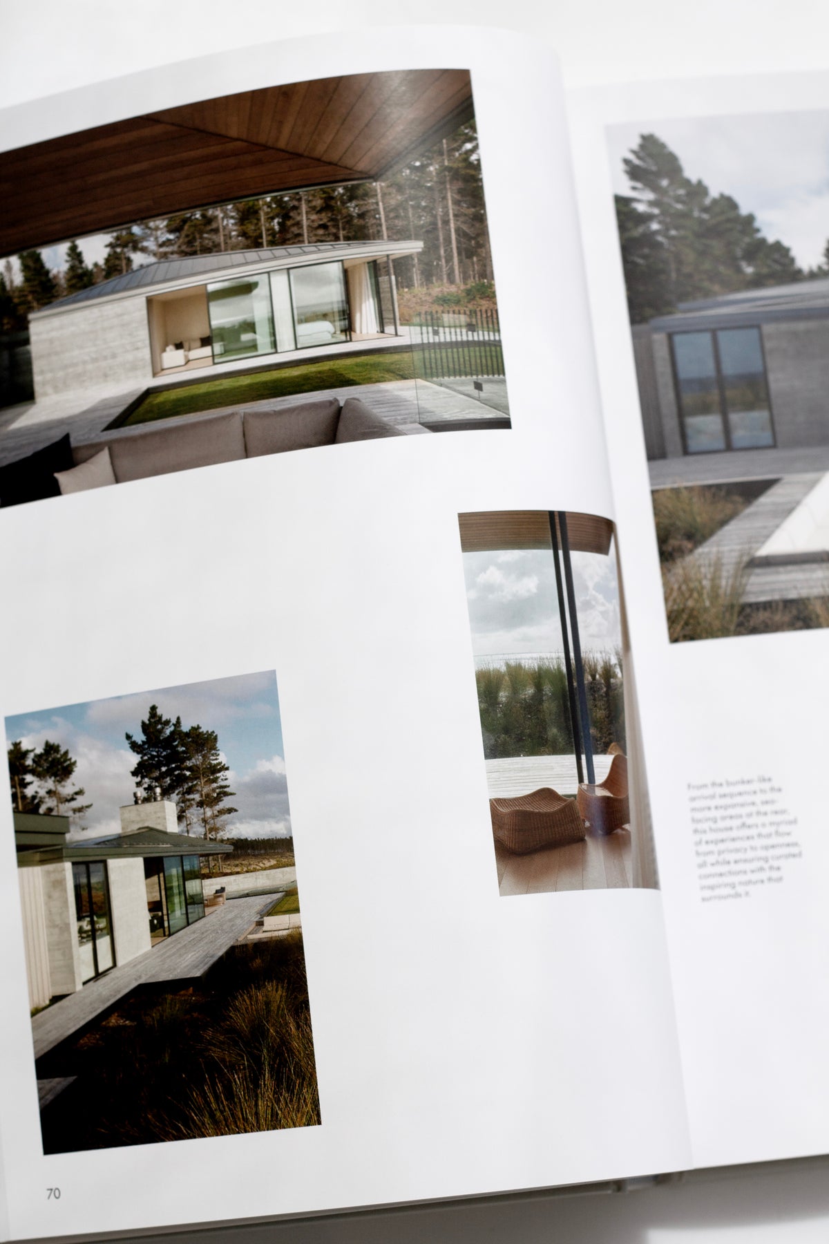 Homes of This Decade page spread detail