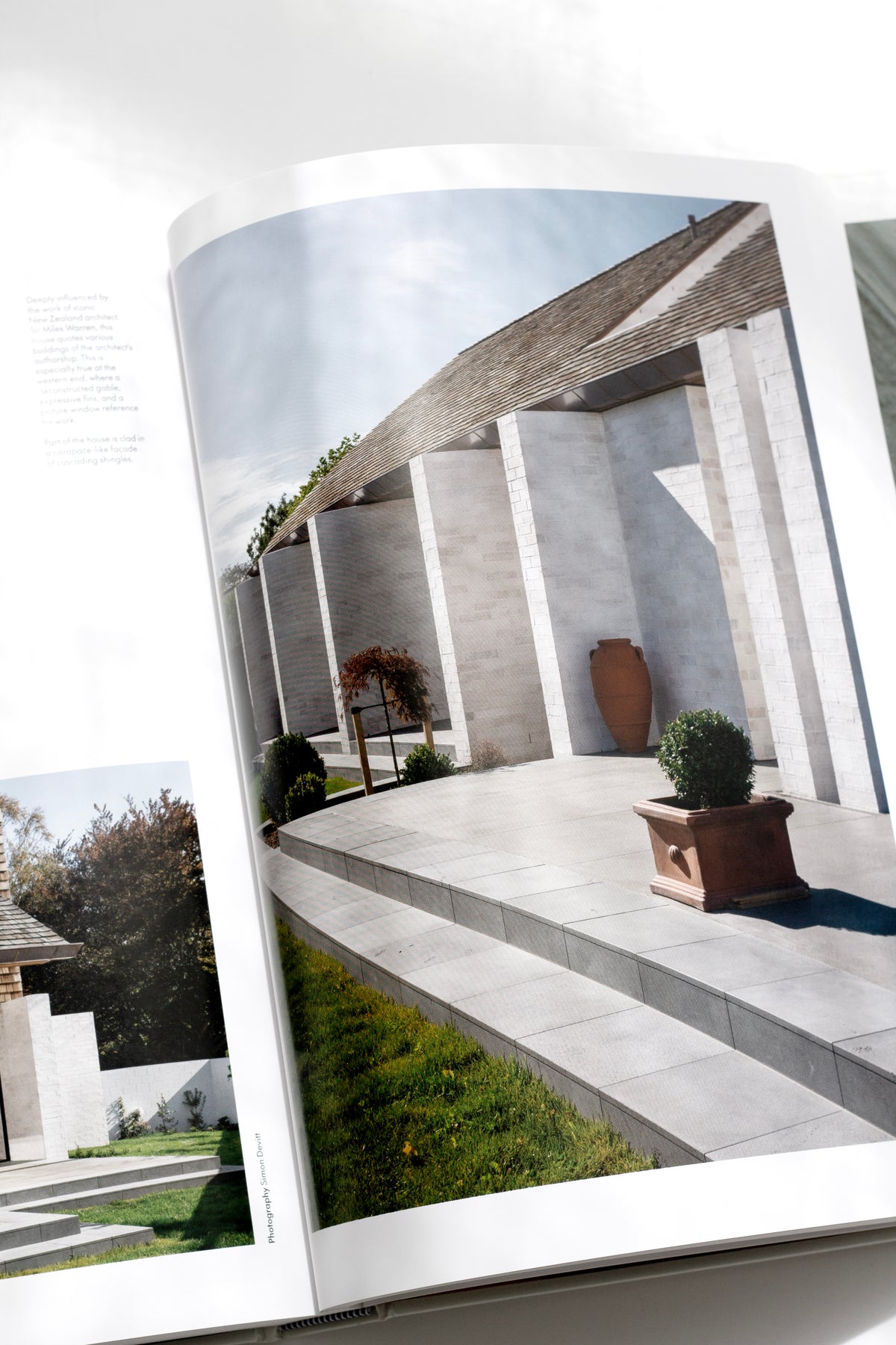 Homes of This Decade page spread showing architectural detail