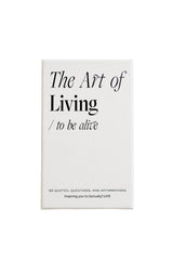 The Art of Living / To Be Alive Card Deck – 52 Affirmation Cards