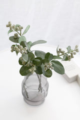 Norton Glass Vase – Smoke Grey | Modern Sculptural Vase by NED