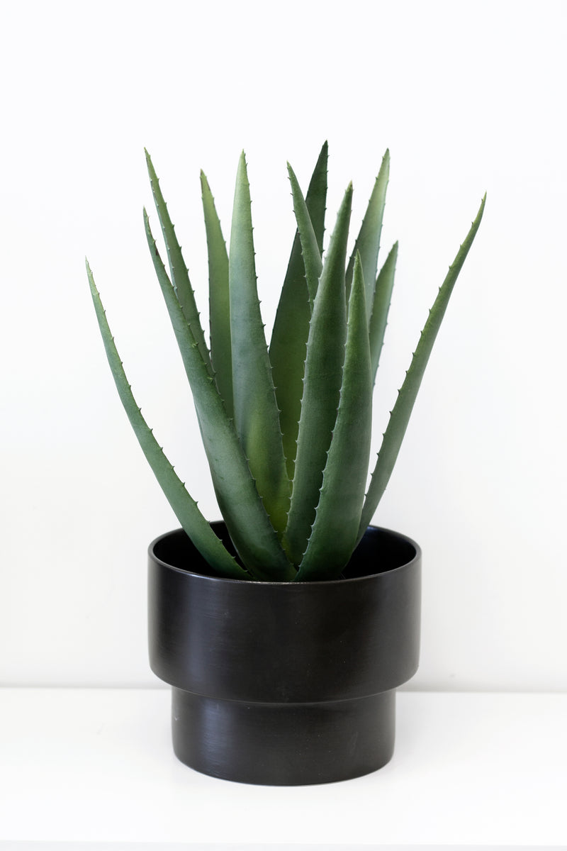 artificial aloe vera plant in pot Home | Flux Boutique