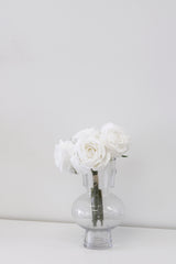 Callista Rose Bouquet - White / Pink