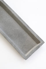 Zakkia Natural Concrete Tray – Rectangular | Handmade Display Tray for Candles, Jewellery or Kitchen Styling