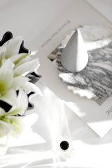 Cleo 3D Printed Compote Vase | Sculptural Vase in Black, White or Grey