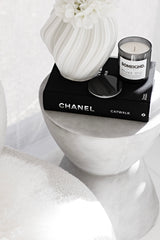Amelie 3D Printed Ceramic Vase – Matte White or Black (Small/Large)