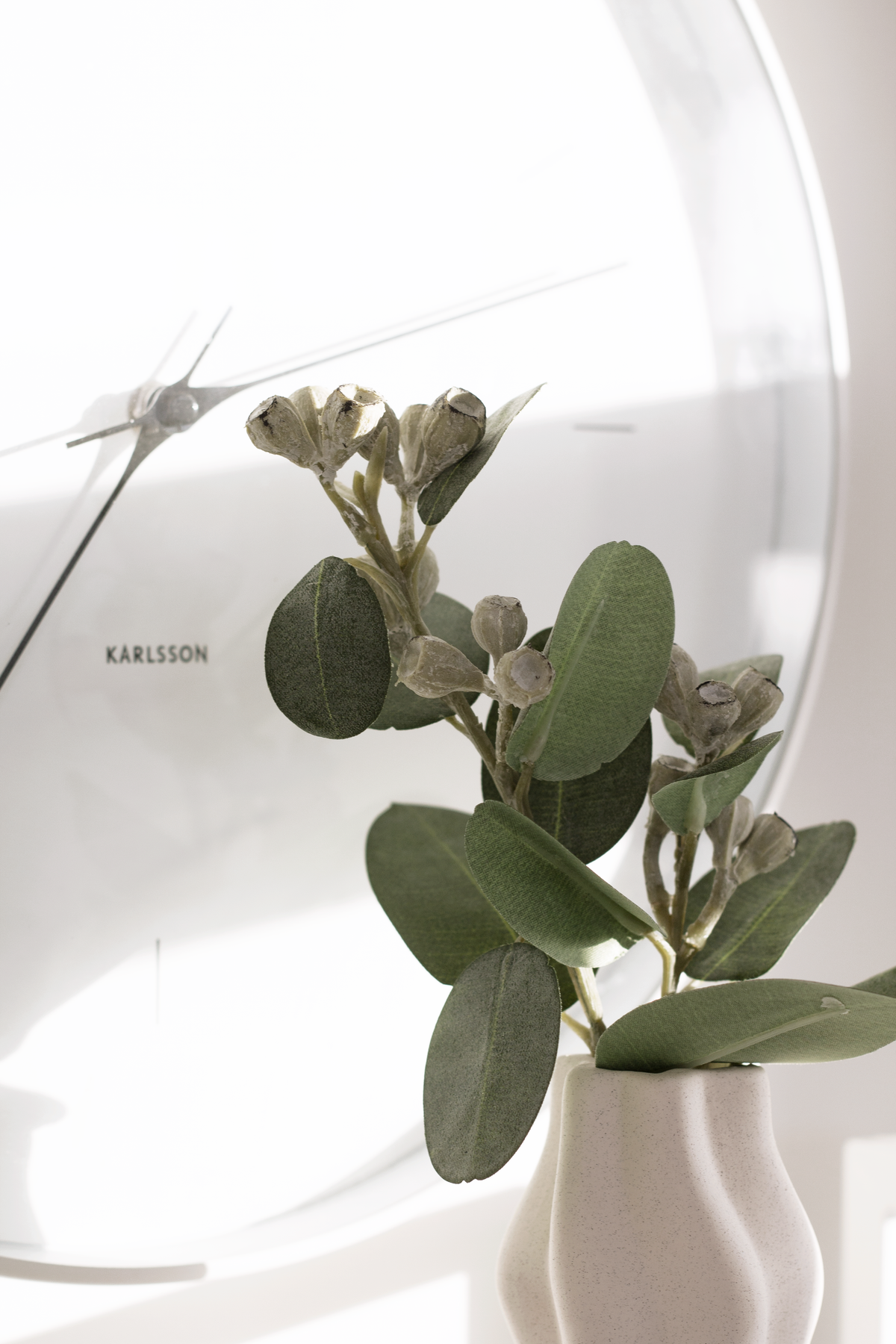 Mini Eucalyptus Pod Spray, 40cm Faux Stem