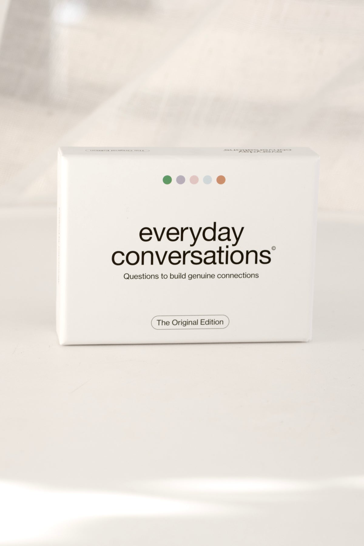 Everyday Conversations Card Game Original Edition - Everyday Solitude