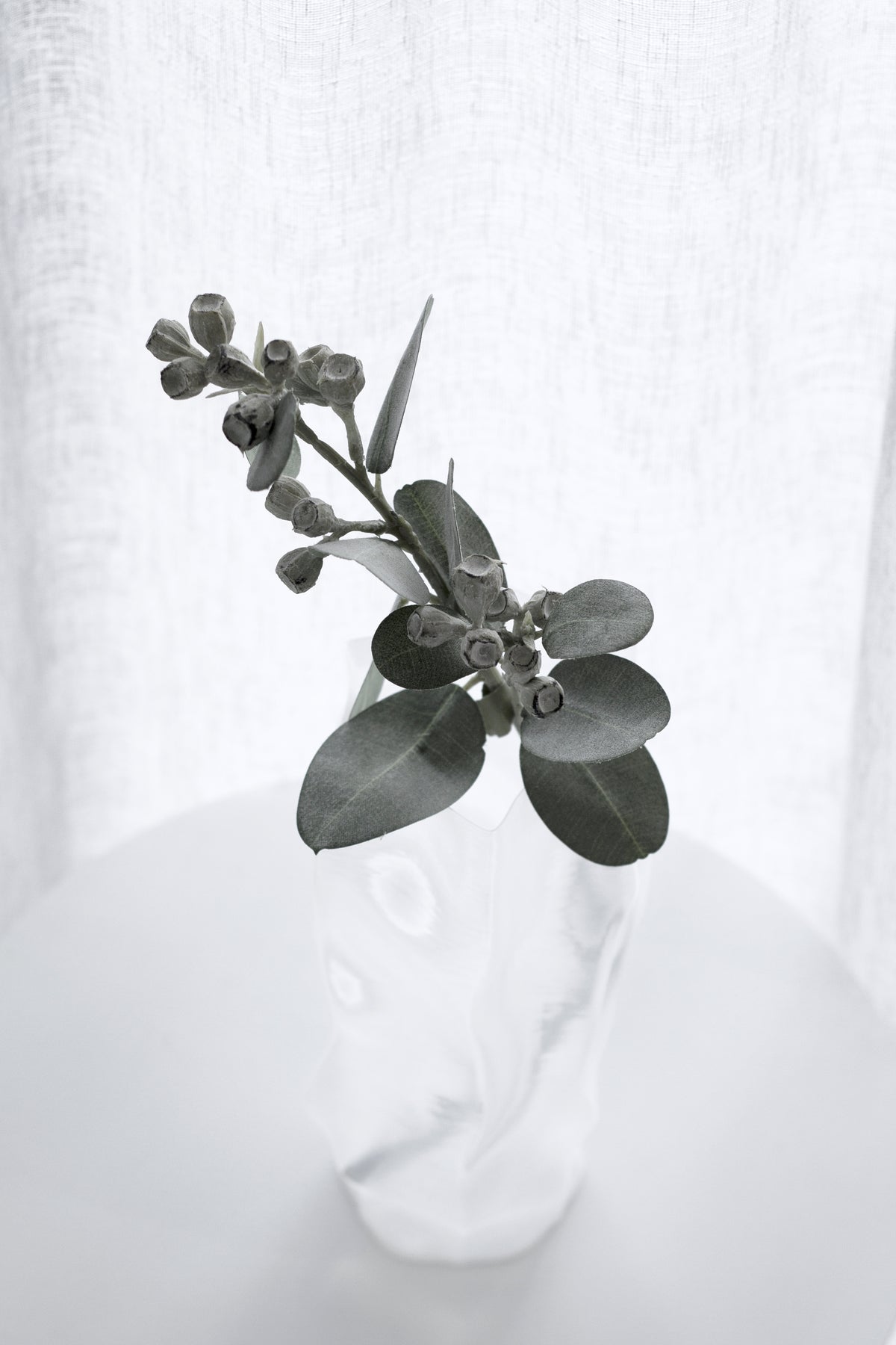 Mini Eucalyptus Pod Spray, 40cm Faux Stem