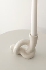 Ceramic Knot Candle Holder