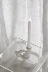 Ceramic Knot Candle Holder