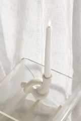 Ceramic Knot Candle Holder