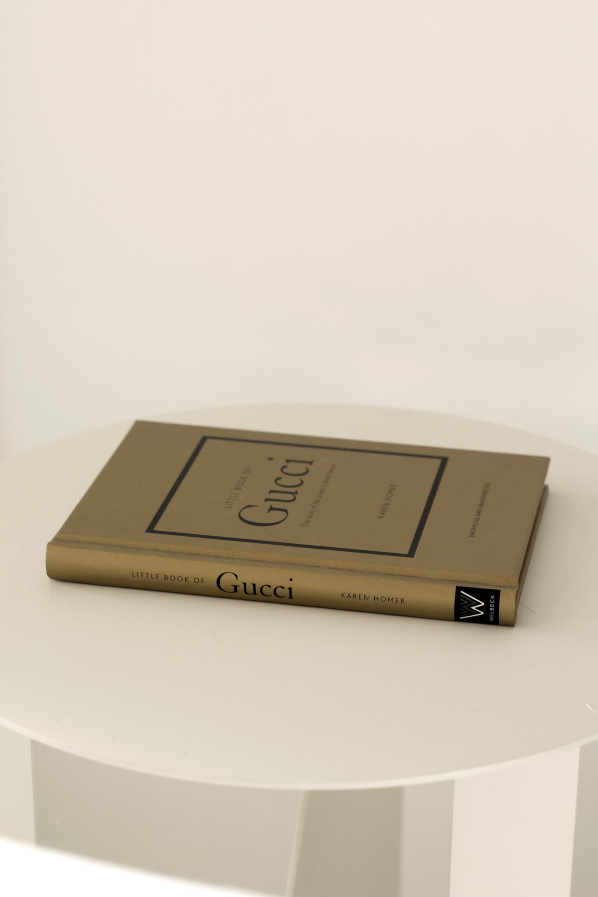 Little Book of Gucci page spread flatlay
