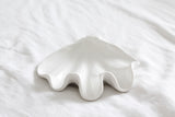 White Ceramic Clam Tray