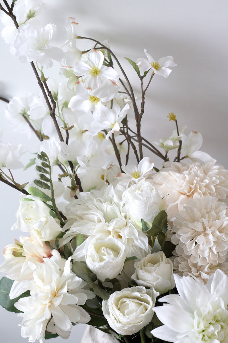 Artificial Dogwood Blossom Spray