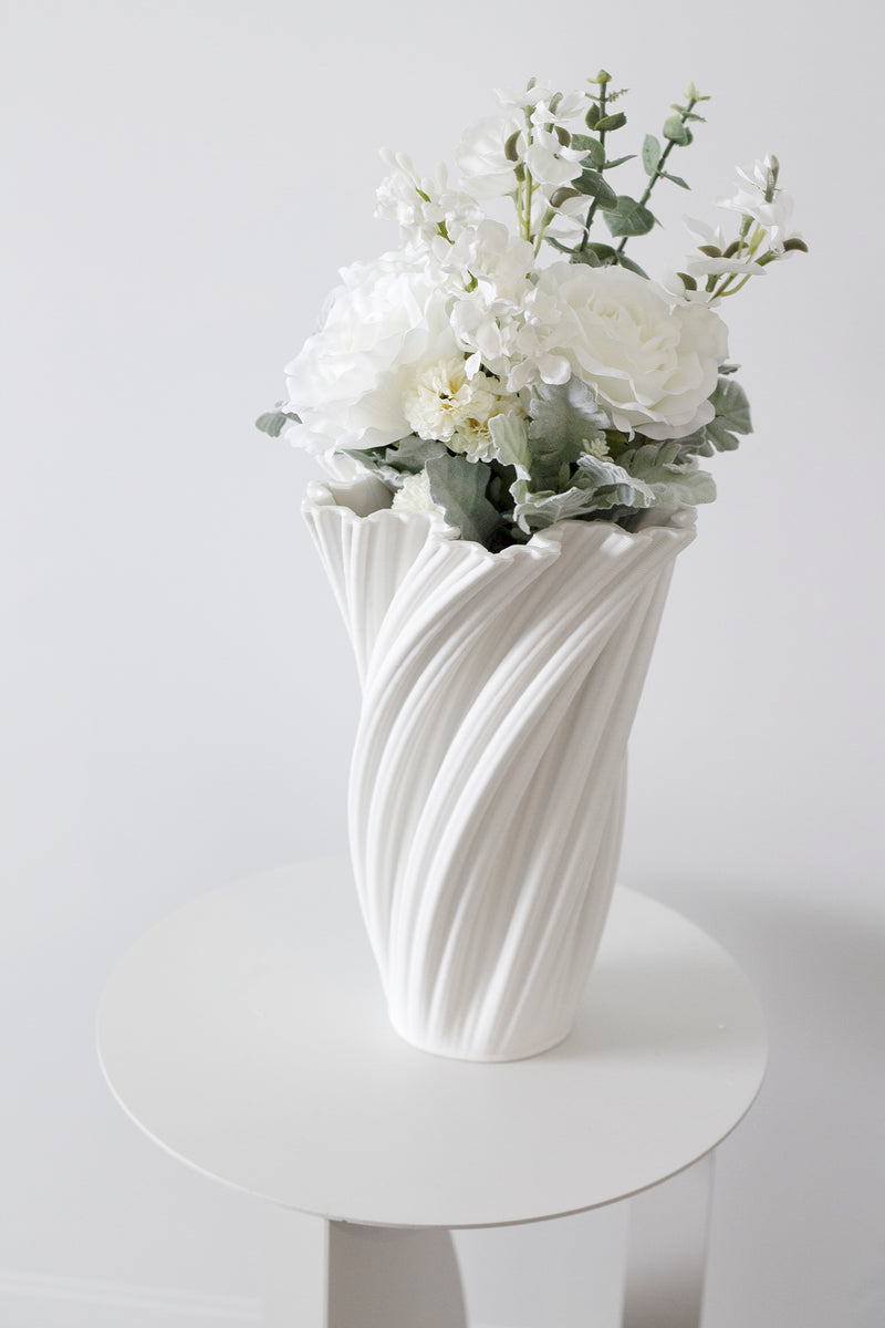 Johana White 3D Printed Ceramic Vase