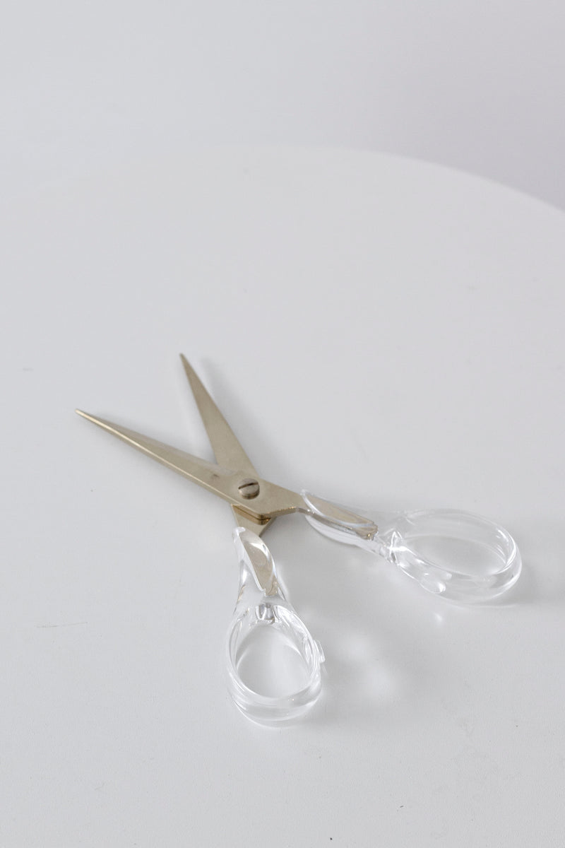 ACRYLIC GOLD SCISSORS