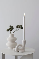 Ceramic Knot Candle Holder