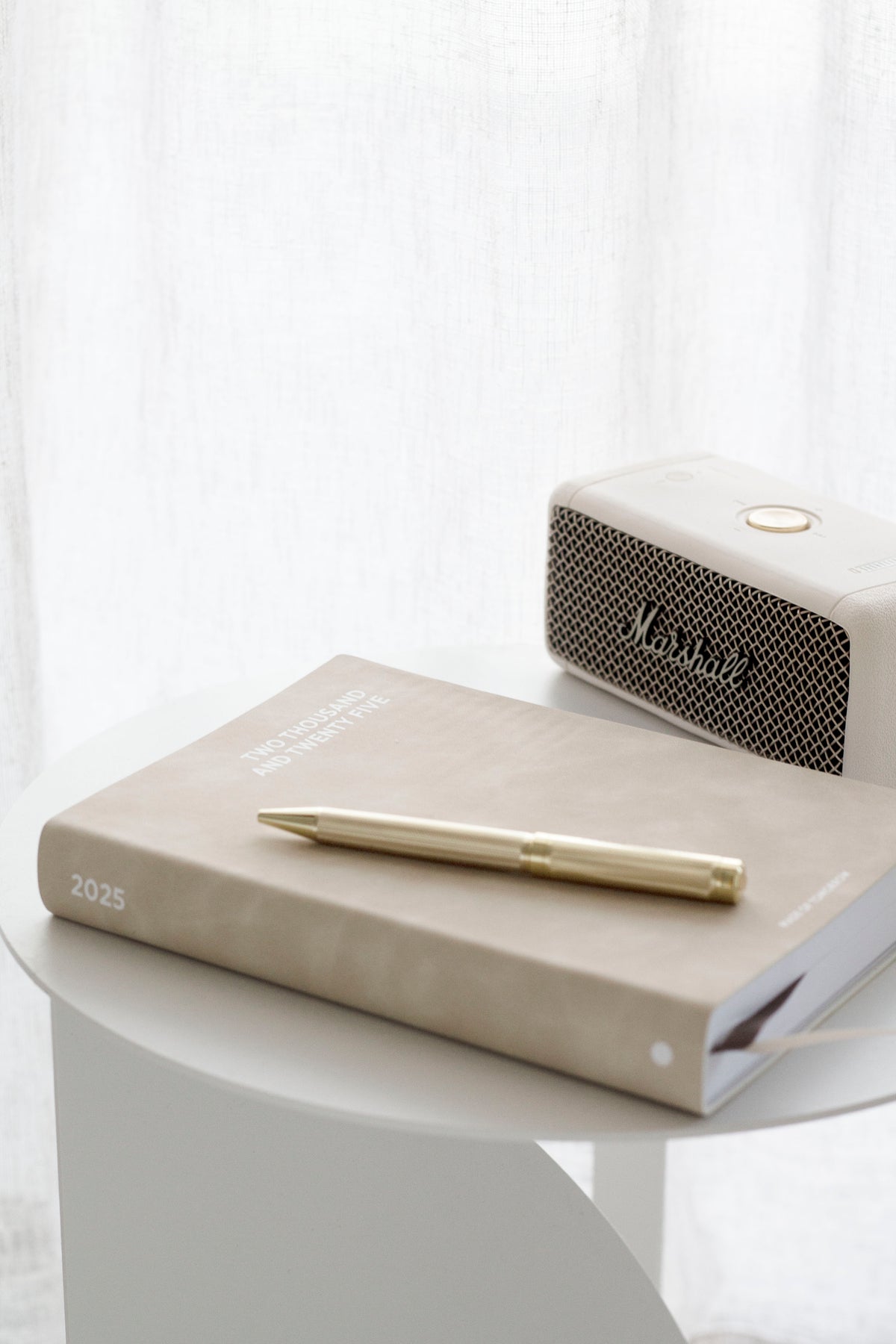 ‘Press Pause’ Gold Luxe Pen from Olive + Page