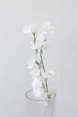 Sweet Pea Cream Faux Stem | 63cm
