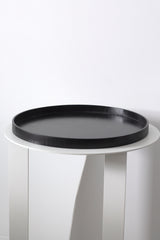 Black Wooden Tray