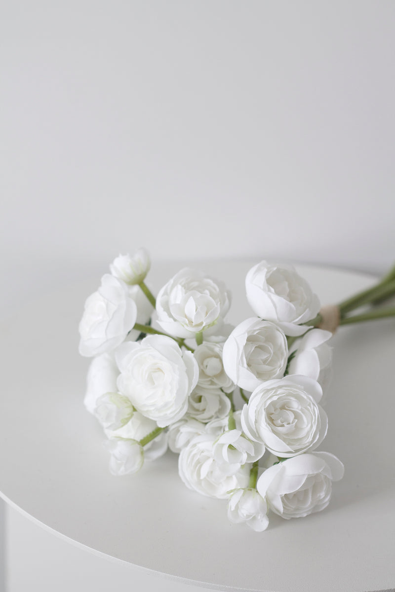 White Ranunculus Bunch