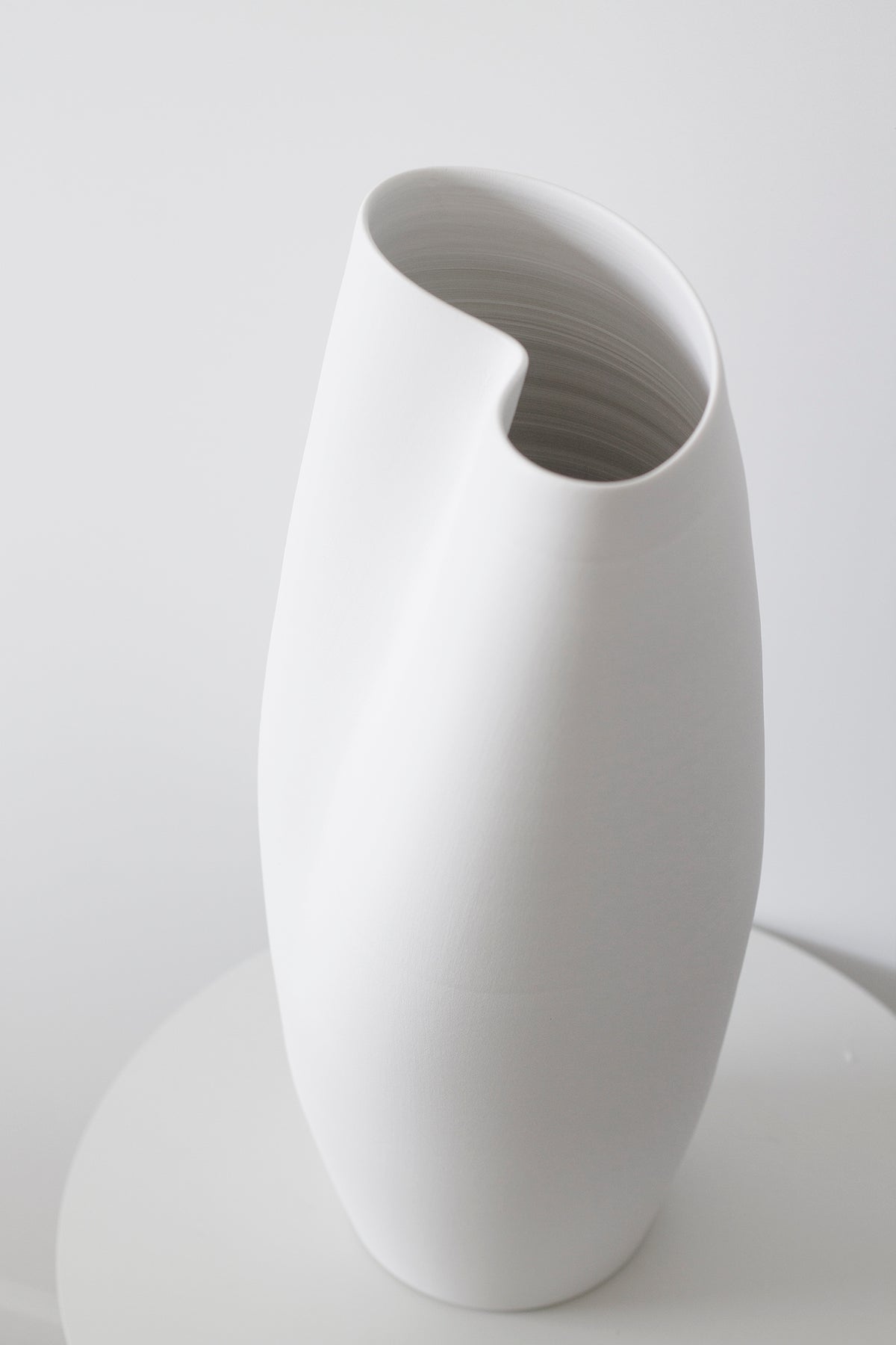 Vault Vase styled with tall branches