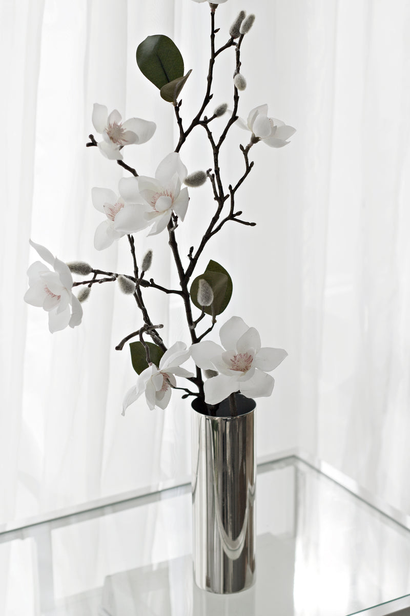 Wild Magnolia Spray 66cm White