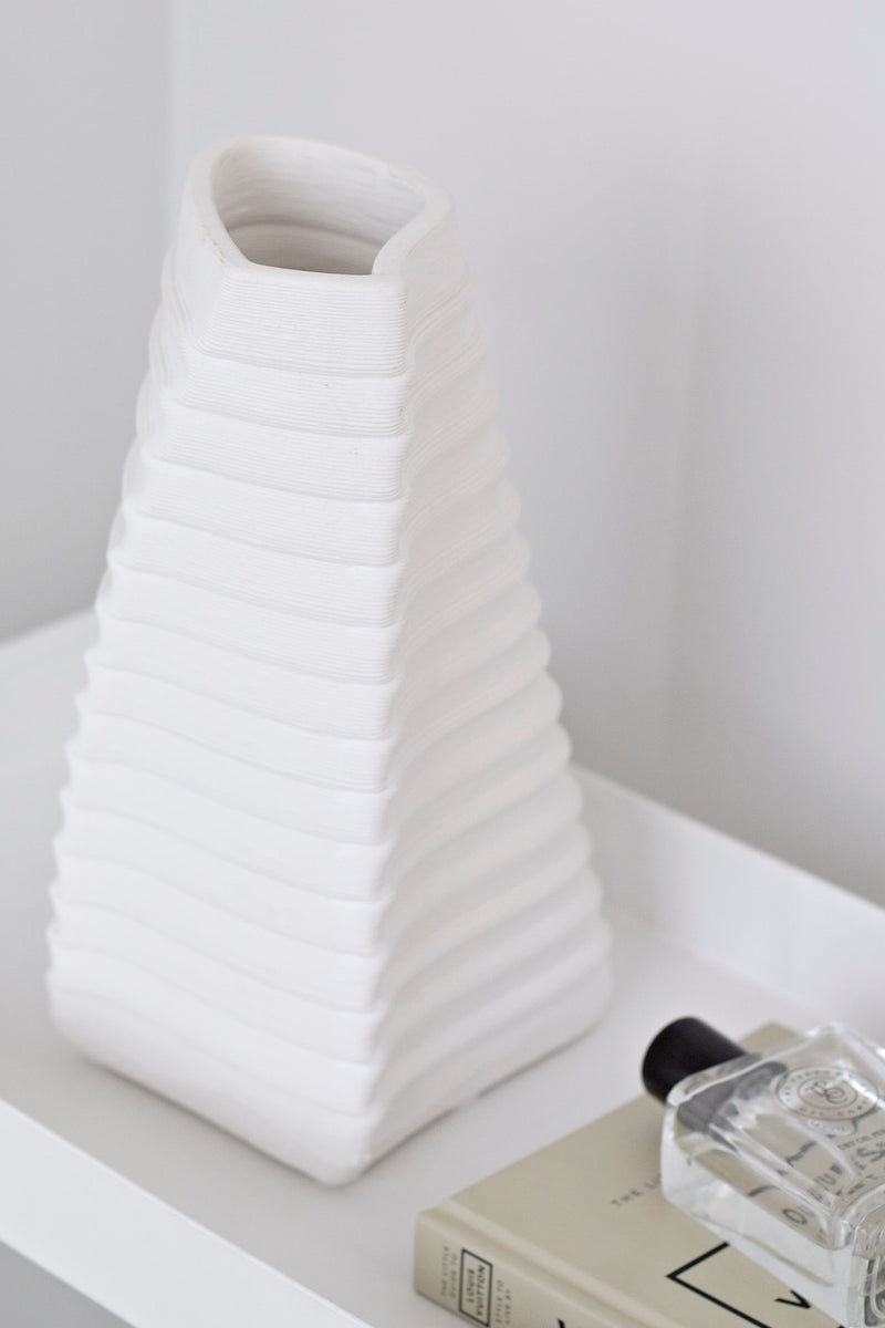 Fulk 3D Printed Ceramic Vase