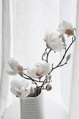 Noble Magnolia Spray White/Pink 78cm