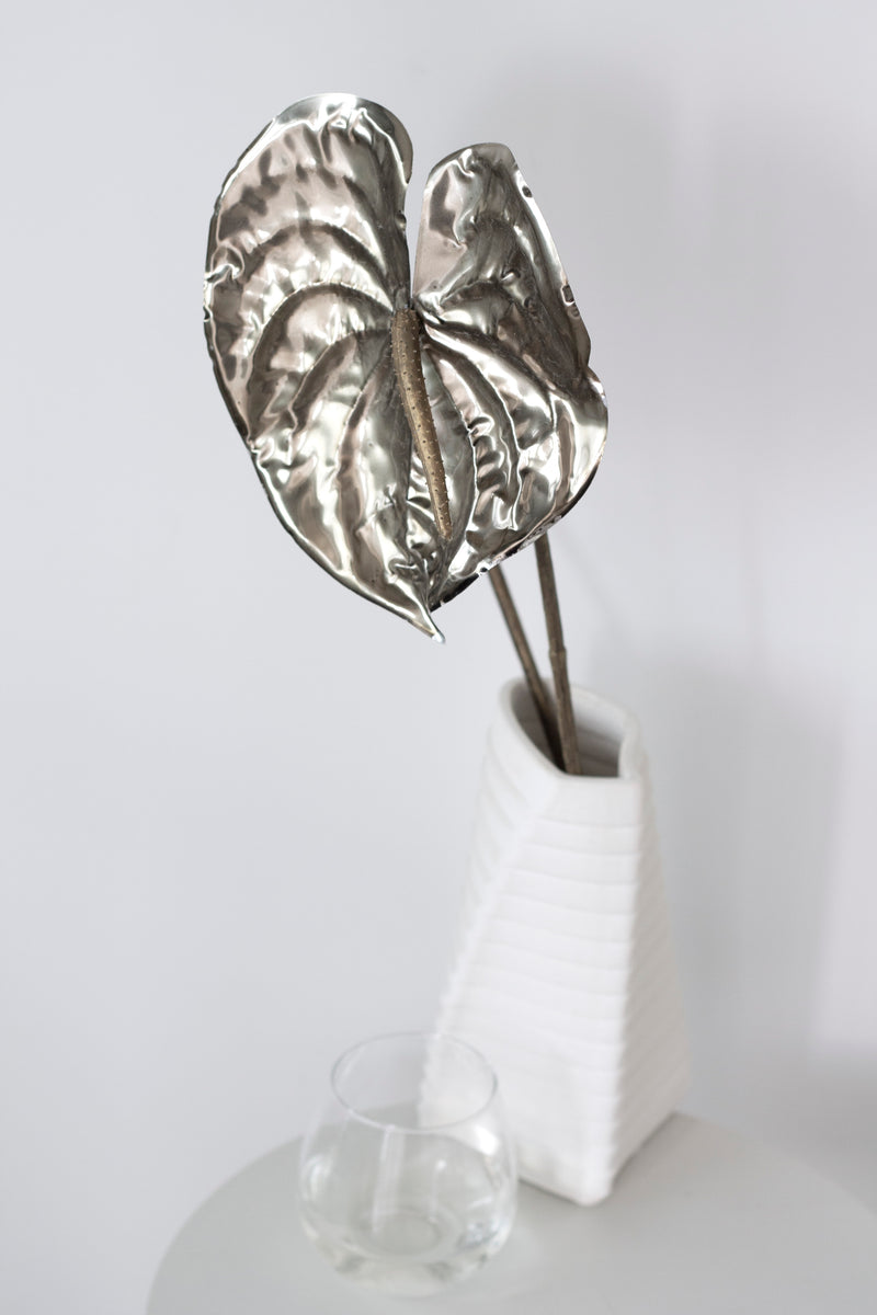 Metallic Anthurium Pewter