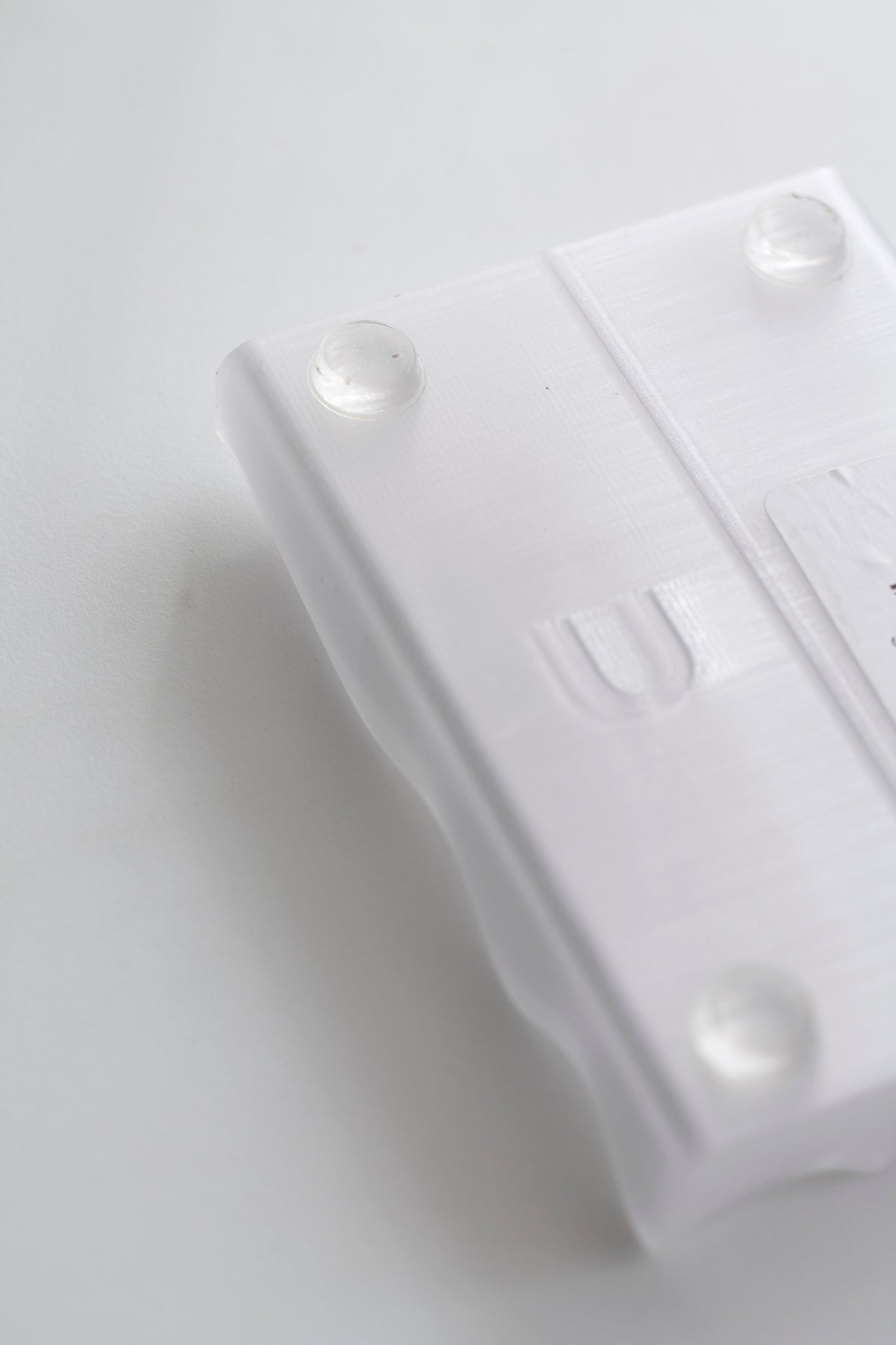 Ripple 3D Printed Soap Tray – Sculptural Recycled Plastic | Clear or Eggshell