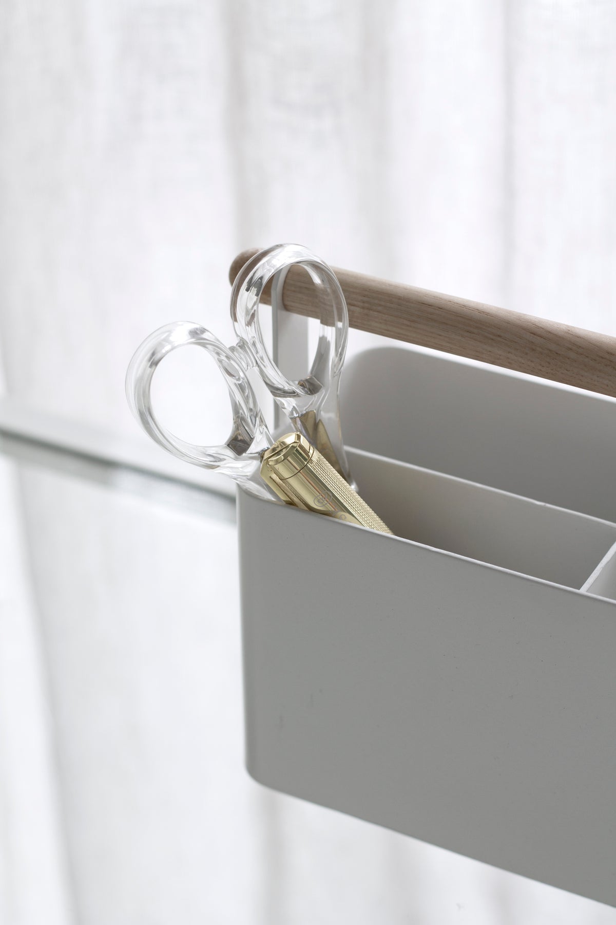 Acrylic Gold Scissors – Luxe Clear Desk Scissors