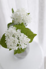 Viburnum Spray 2 Heads - White