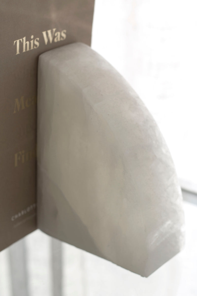 Stone Rounded Bookends