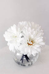 Gerbera Bundle in Fishbowl Vase