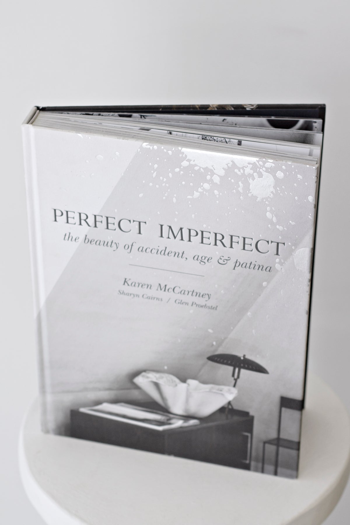 Perfect Imperfect page spread showing a wabi-sabi interior
