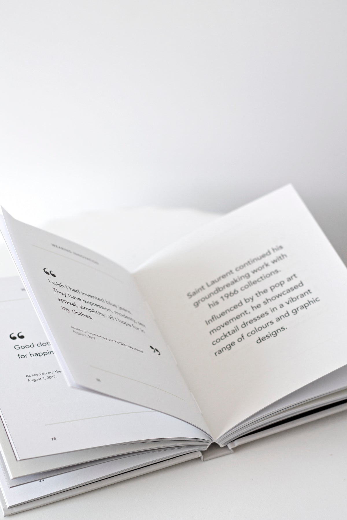 Little Guide to Yves Saint Laurent page spread detail