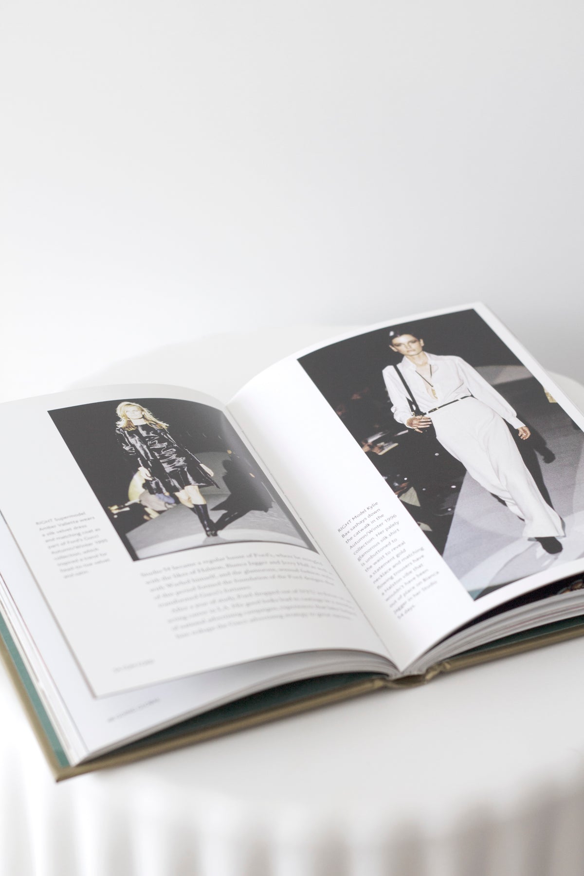 Little Book of Gucci styled on a neutral surface
