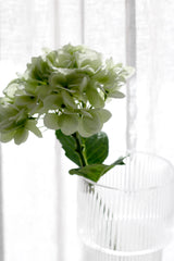 Real Touch Hydrangea - White / Green