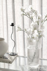 Sweet Pea Cream Faux Stem | 63cm