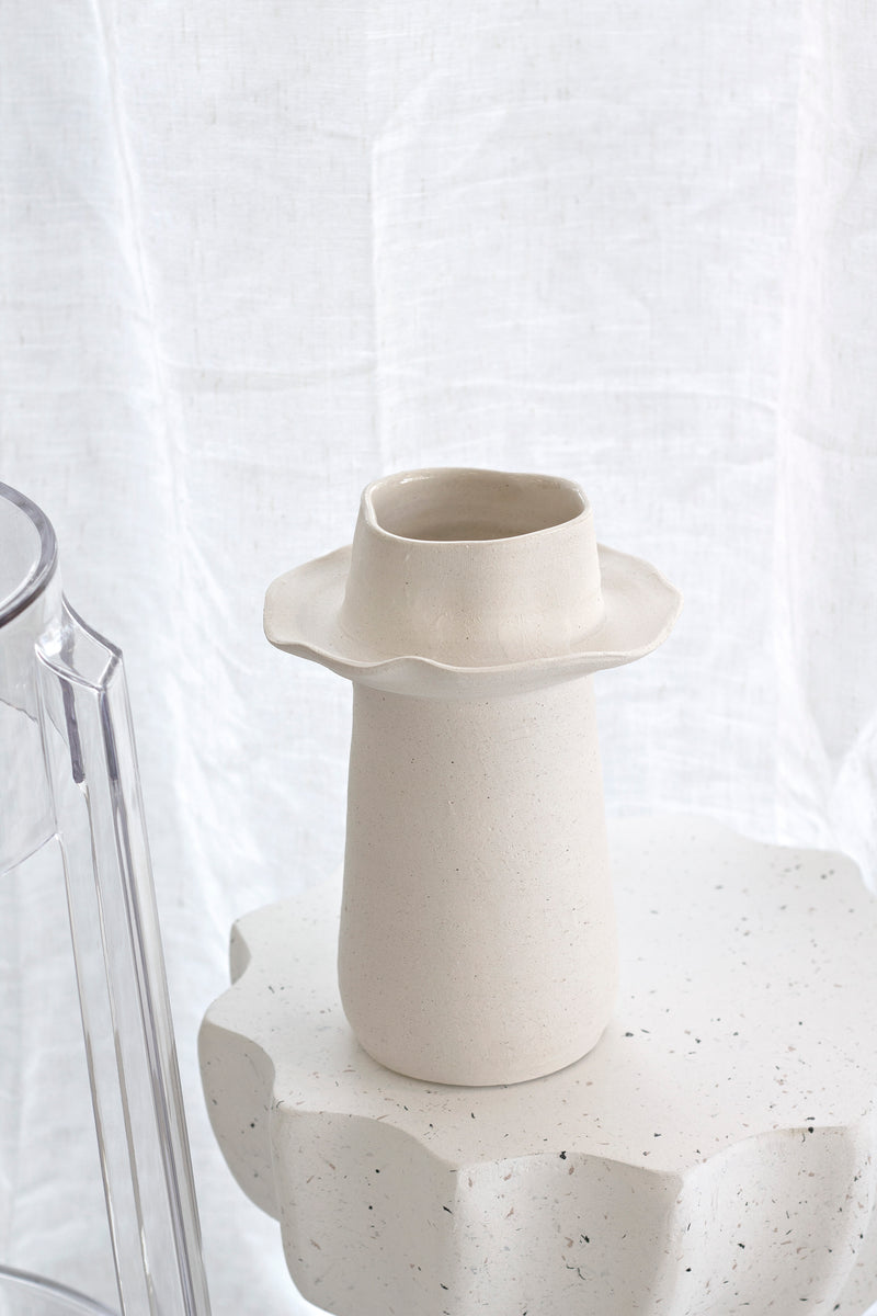 Organic Form Ceramic Vase