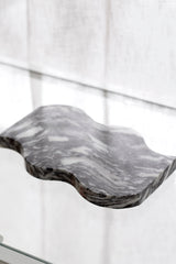 Frida Wavy Tray Calcutta Marble