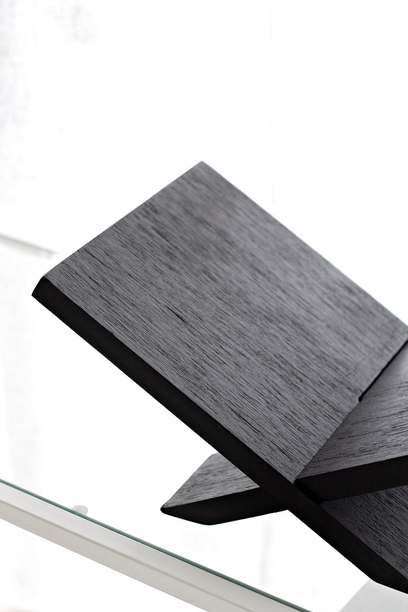 Como Book Stand | Black / Natural