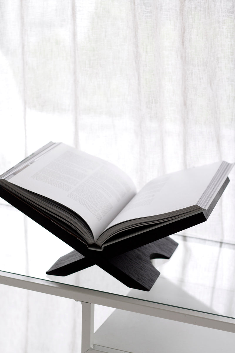 Como Book Stand | Black / Natural