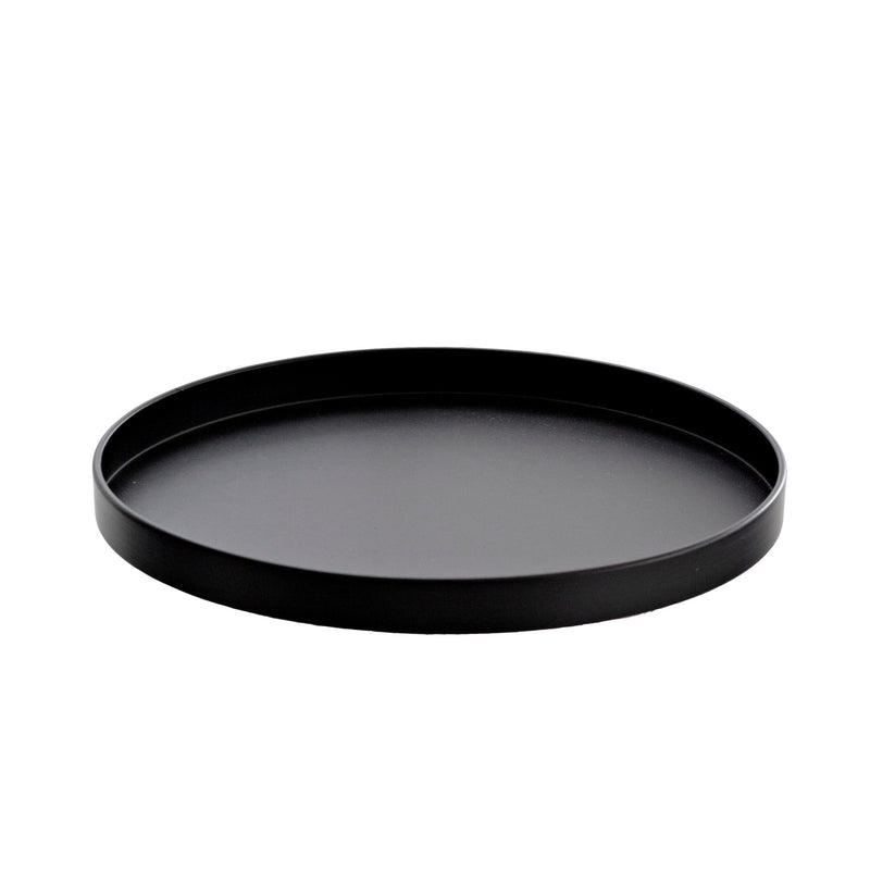 Bianca Metal Tray - Sand / Black