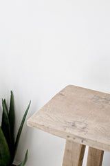 Recycled Teak Console Table - Natural