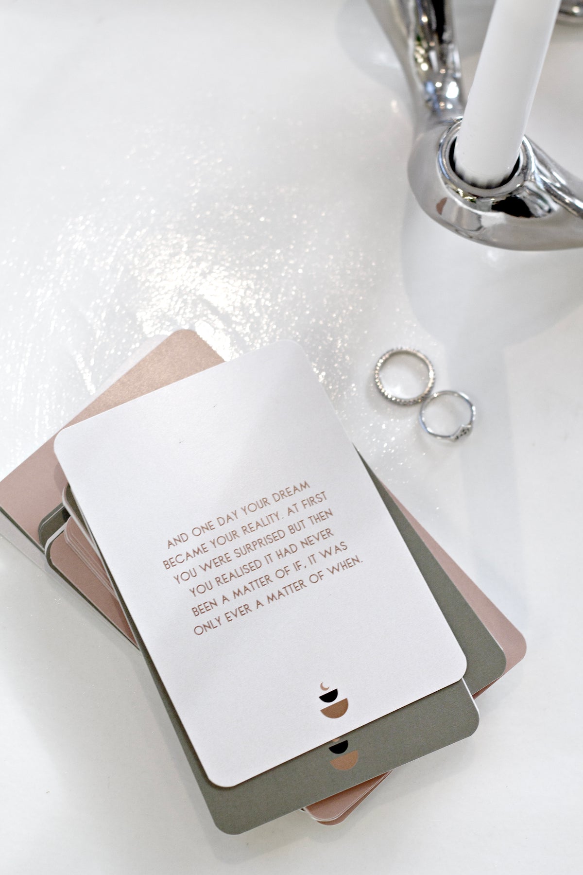 Daily Reminder Card Set, 33 Affirmation Cards | Wilde Road